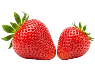 Fresh Strawberries Close Up Red Delicious Fruit Food Photography