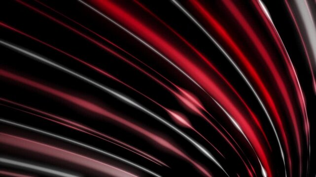 Abstract energy rings, vortex of neon Light. Spiraling rings of light against a deep black background. 4k resolution video.