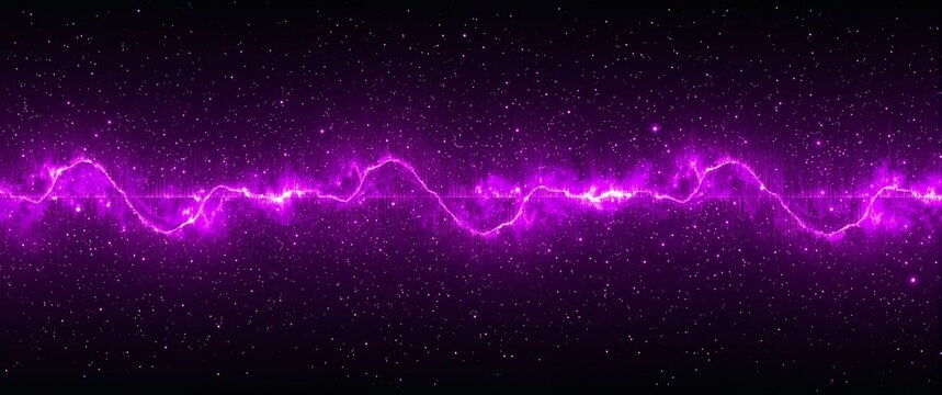 Flux glow cosmic purple design background