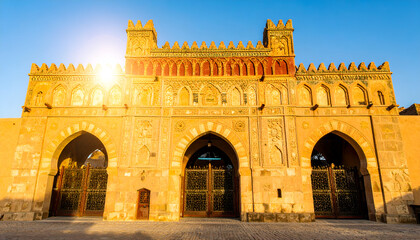 Bab Agnaou - Majestic Moorish Architecture in Marrakesh, Morocco.