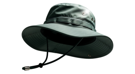 Green Bucket Hat Fashion Summer Headwear Accessory Outdoor Casual