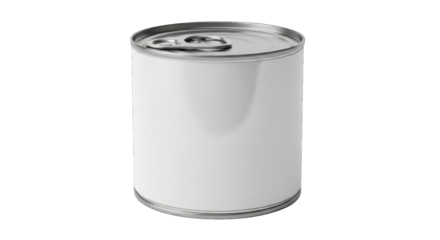 Can isolated on transparent background