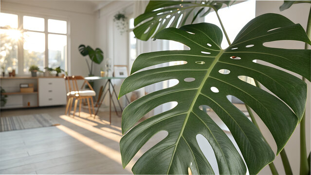 Monstera deliciosa plant care tips indoor plants home decor ideas living room plants styling guide