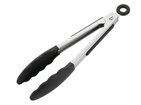 Kitchen Tongs Utensil Serving Stainless Steel Cooking Barbecue Food Tool