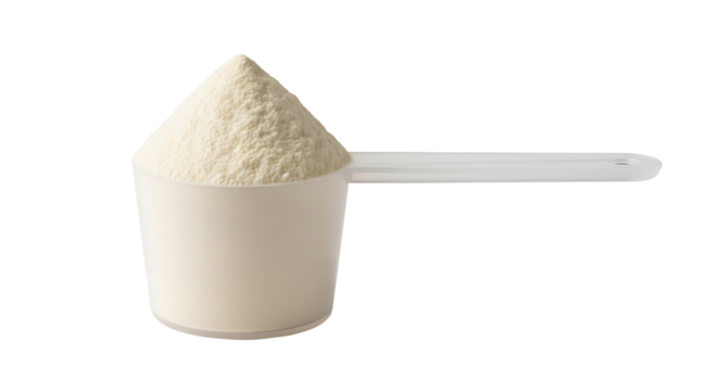 Whey Protein Powder Scoop Supplement. Fitness Nutrition. Sports Food. Diet