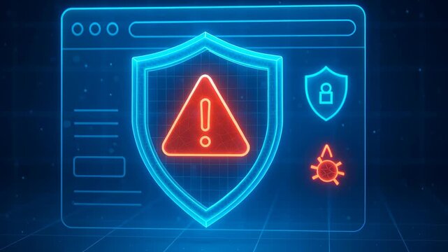 Cybersecurity Alert Understanding Risk of Data Breach from Malware and Hacking Threats, Emphasizing Vigilance in Digital Safety and Protection