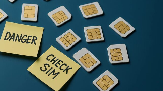 Cybersecurity Alert Check SIM Cards to Mitigate Risks of Data Breach, Malware Threats, and Dangers in Digital Landscape