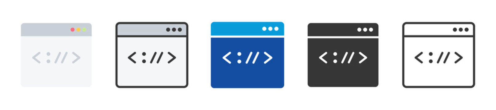 http icon set multi style various collection