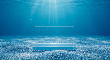 Underwater Stage for Product Display and Promotions	