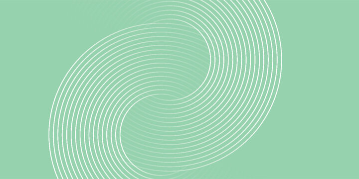 This abstract soft green background with overlapping circular lines and subtle gradient tones creates a modern and calming design. This modern background is perfect for presentations.