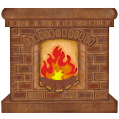 Winter holidays cozy decorations illustration set. holiday elements cute hand drawn decorations.