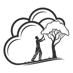 tree with heart