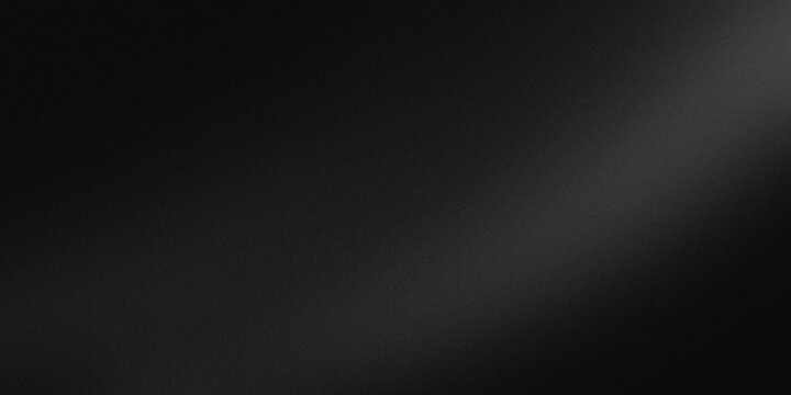 Noisy texture on monochrome abstract dark metallic background.