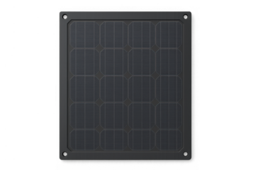 Solar panel generating clean electricity and renewable energy for sustainable power technology with transparent background
