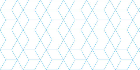 Futuristic hexagon pattern vector cube design. Cubic concept design abstract technology background.	