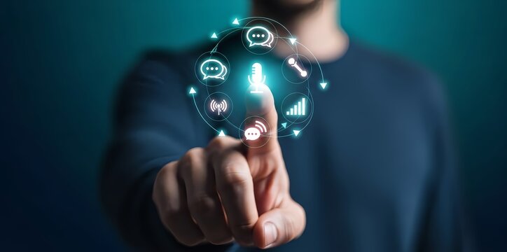 Elevate your brand voice with innovative podcasting and social media integration today - Powered by Adobe