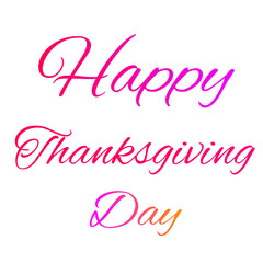 Thanksgiving day banner. Holiday poster, header for website. Vector illustration.