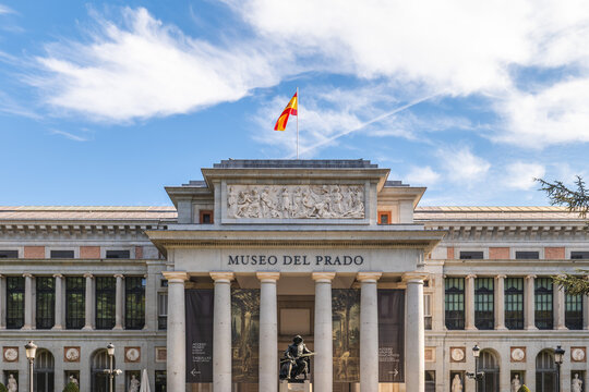 November 4, 2025: The Museo del Prado, officially known as Museo Nacional del Prado, the main Spanish national art museum located in central Madrid, Spain and established on 19 November 1819.