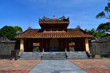 Fototapeta premium ベトナムフエのミンマン帝廟