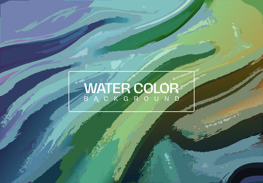 Abstract Watercolor Background Design