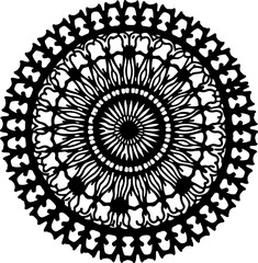 Elegant Floral Mandala