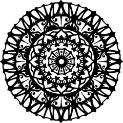 Elegant Floral Mandala