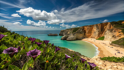 Flower with Sea view
