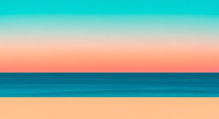 tropical beach with sun