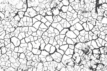 Dry Cracked Sand Texture in Nature Scene