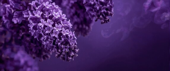 Premier prismatic bloom wisteria purple design background