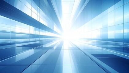 Futuristic digital business background, geometric light grid lines, soft glow, blue and silver tones, tech corporate aesthetic&rdquo;