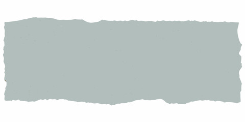 Torn paper texture with rough edges and subtle speckles in a muted blue gray color