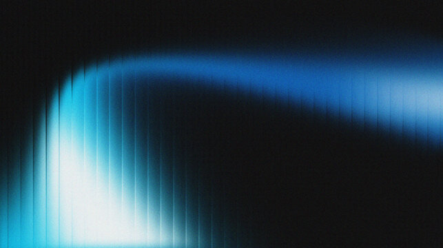 Dynamic blue light gradient background with soft glowing streaks and smooth abstract waves. Modern luminous backdrop ideal for digital design and futuristic layouts. Perfect for tech, neon, 