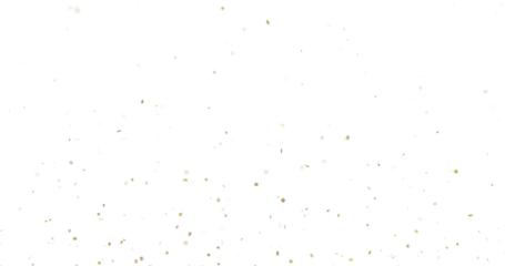 Colorful Confetti against a White Background Tranparent BG Confeti. Confetti partical isolated background. 3d Rendering Transparent Confetti.	