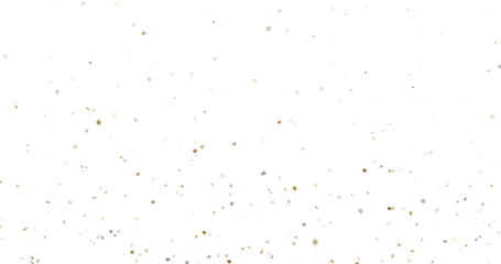 Colorful Confetti against a White Background Tranparent BG Confeti. Confetti partical isolated background. 3d Rendering Transparent Confetti.	