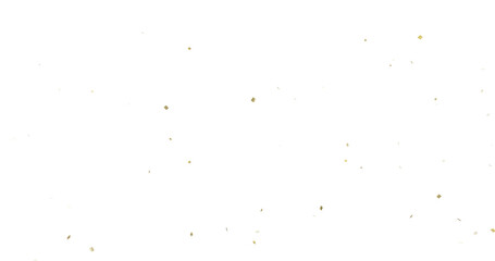 Colorful Confetti against a White Background Tranparent BG Confeti. Confetti partical isolated...