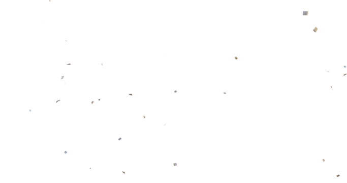 High resolution colorful confetti isolated on transparent background png, 3d render of confetti floating, confetti falling down, celebration, birthday, wedding, party graphics, no shadows