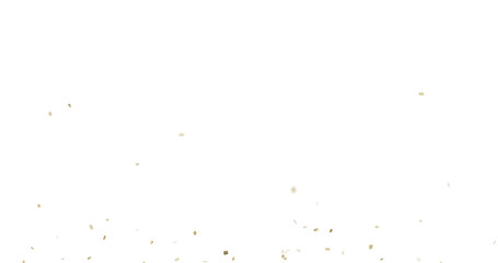 Colorful bright confetti isolated on transparent background, multicolored confetti falling png, celebration themes, party graphics, birthdays, festivals, new year designs, no shadows