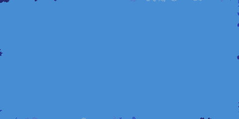 Abstract textured border on a solid blue background with a distressed grunge effect
