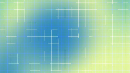 Blue Green Gradient Geometric Grid Line Abstract Modern Background