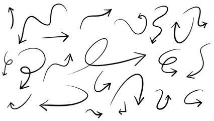 Easy to use doodle arrows