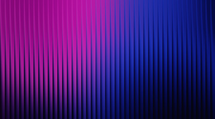 Abstract Vibrant Pink Blue Gradient Vertical Pleated Background texture pattern