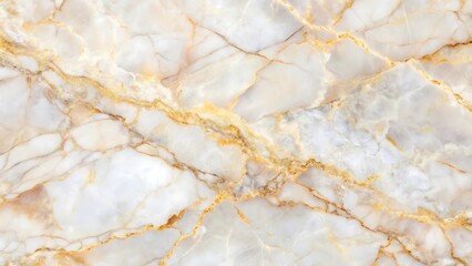 Elegant white and gold marble texture with veining