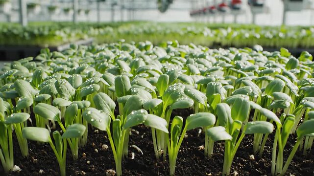 Nurturing life from the earth, this 4K UHD video showcases a container overflowing with rich, dark soil and surrounded by lush greenery, symbolizing growth, renewal, and the power of cultivation.