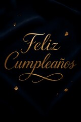feliz cumpleanos premium card 