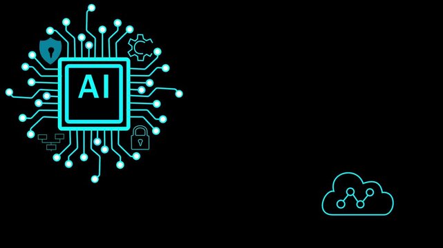 Data scientist, Software developer using AI for data analytics and engineering, digital technology. AI technology with database management, cloud computing and data exchange, machine learning .4K 