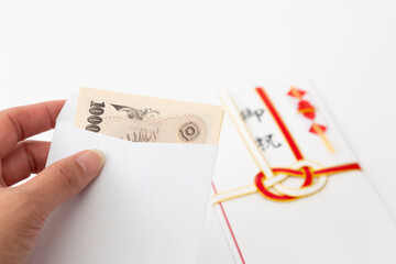 御祝儀袋とお札