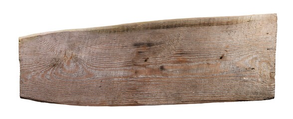 Old wooden sign board background. plank wood isolated for design art work or add text message. 