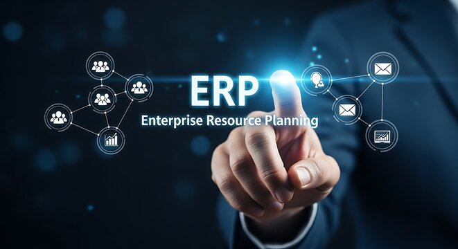 Enterprise Resource Planning ERP solution and business management software implementation
