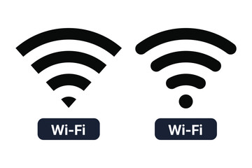Wireless Signal Icon: Flat Design